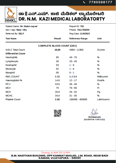 Sample Lab Report Preview